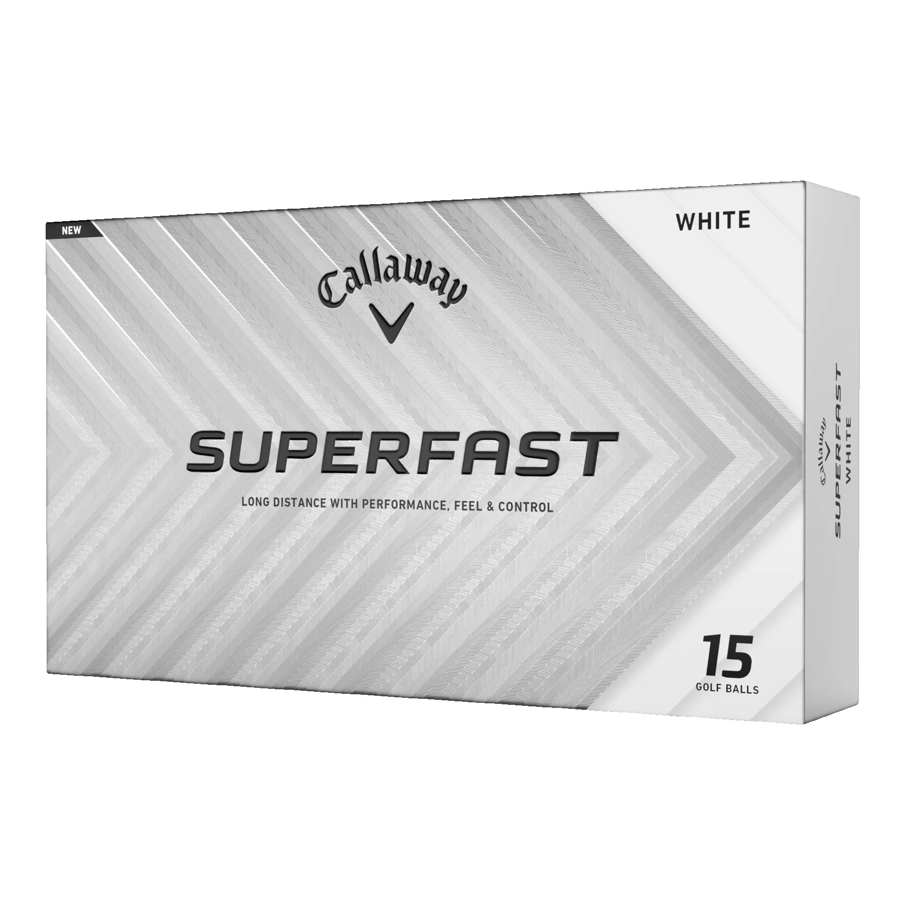 Callaway Superfast Golf Balls 15-Ball Pack - White