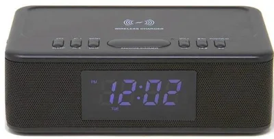 Kaito Emergency Radios & Wireless Mics Voyager Home Bluetooth Dual Alarm Clock/Radio