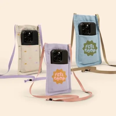 Colored Canvas Phone Sling view 6