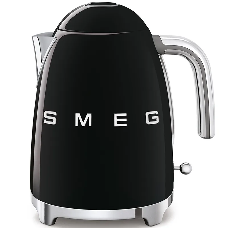 SMEG 7-Cup Electric Kettle - Black Glossy
