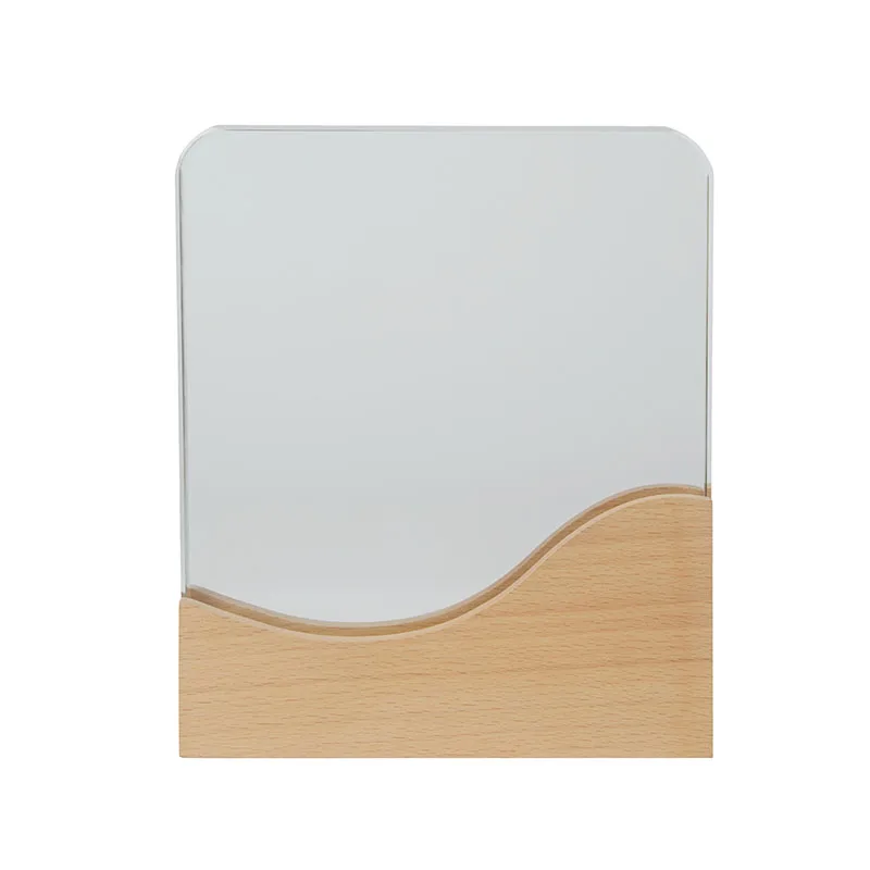 Ola Crystal Award with Wood Base view 2