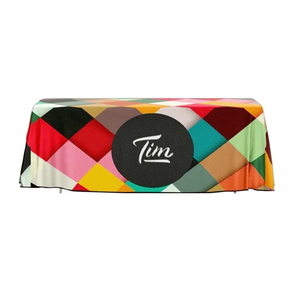 48 Hour Rush 8' Open-Back Full Color Table Throw