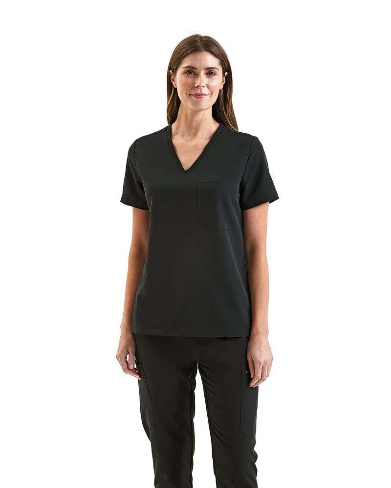ONNA BY PREMIER Women's Limitless V-Neck Stretch Scrub Top