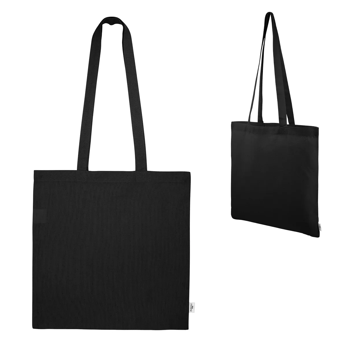 Maeve 8 Oz. Recycled Cotton Tote Bag view 3