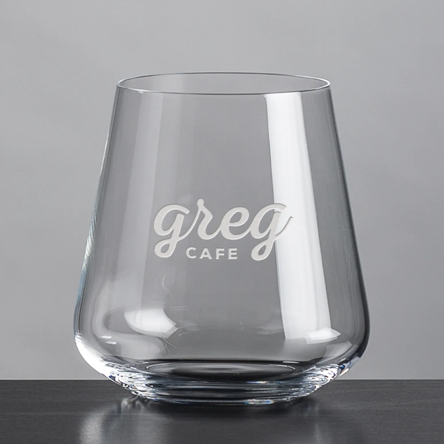 Glass Only, Deep Etch, On-the-Rocks
