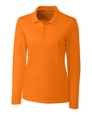Clique Spin Eco Performance Pique Long Sleeve Womens Polo view 5