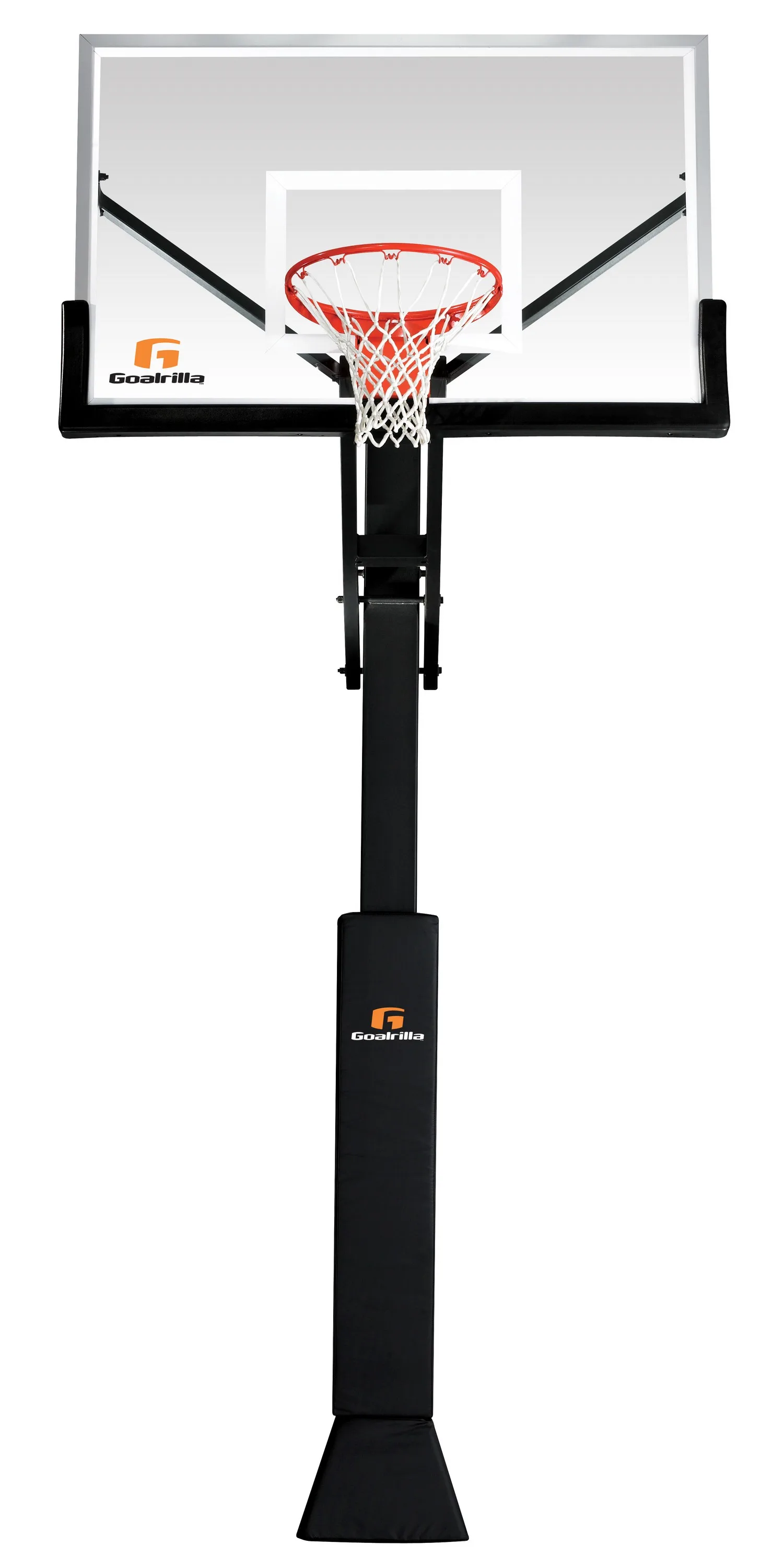 Escalade Sports Goalrilla - 60-Inch Clearview In Ground Basketball System
