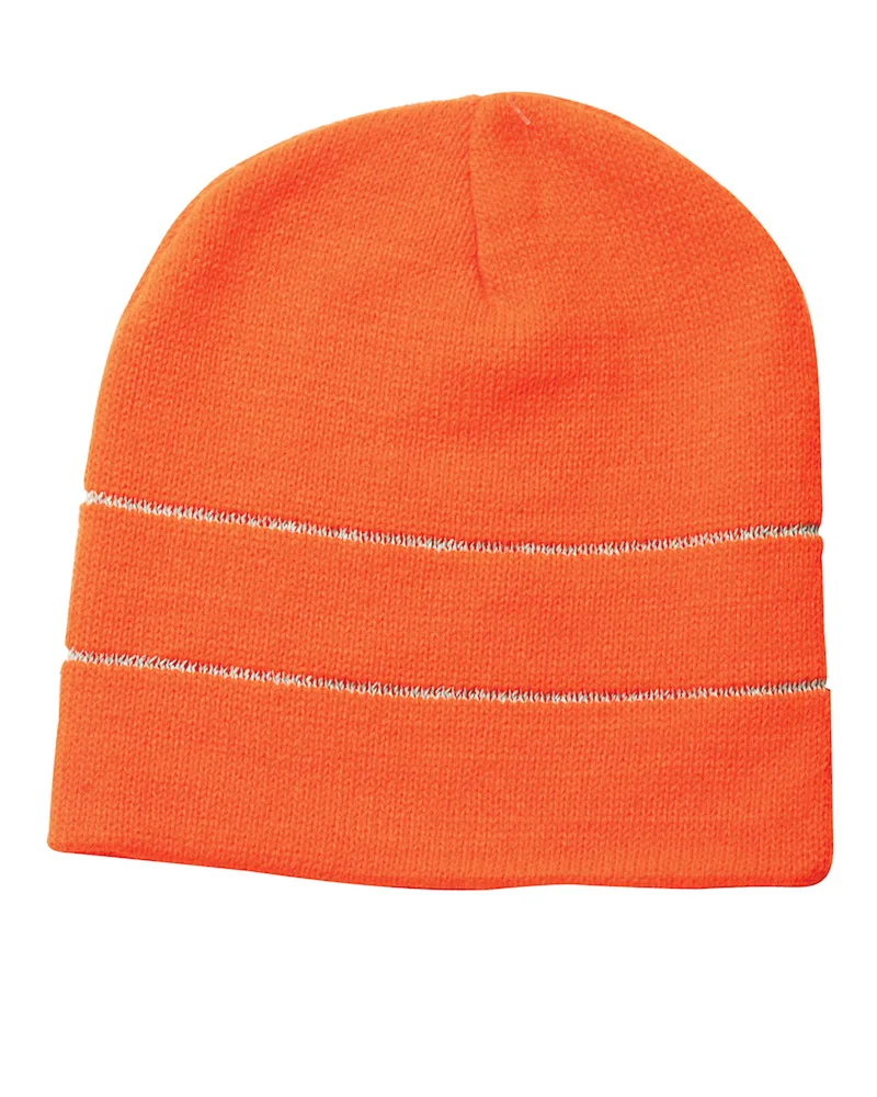 BAYSIDE USA Made High Vis Reflective 8" Beanie