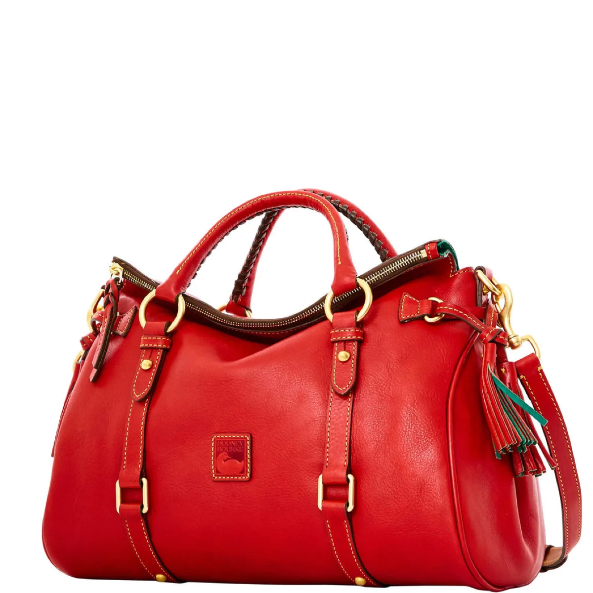 Dooney & Bourke Red Florentine Large Satchel