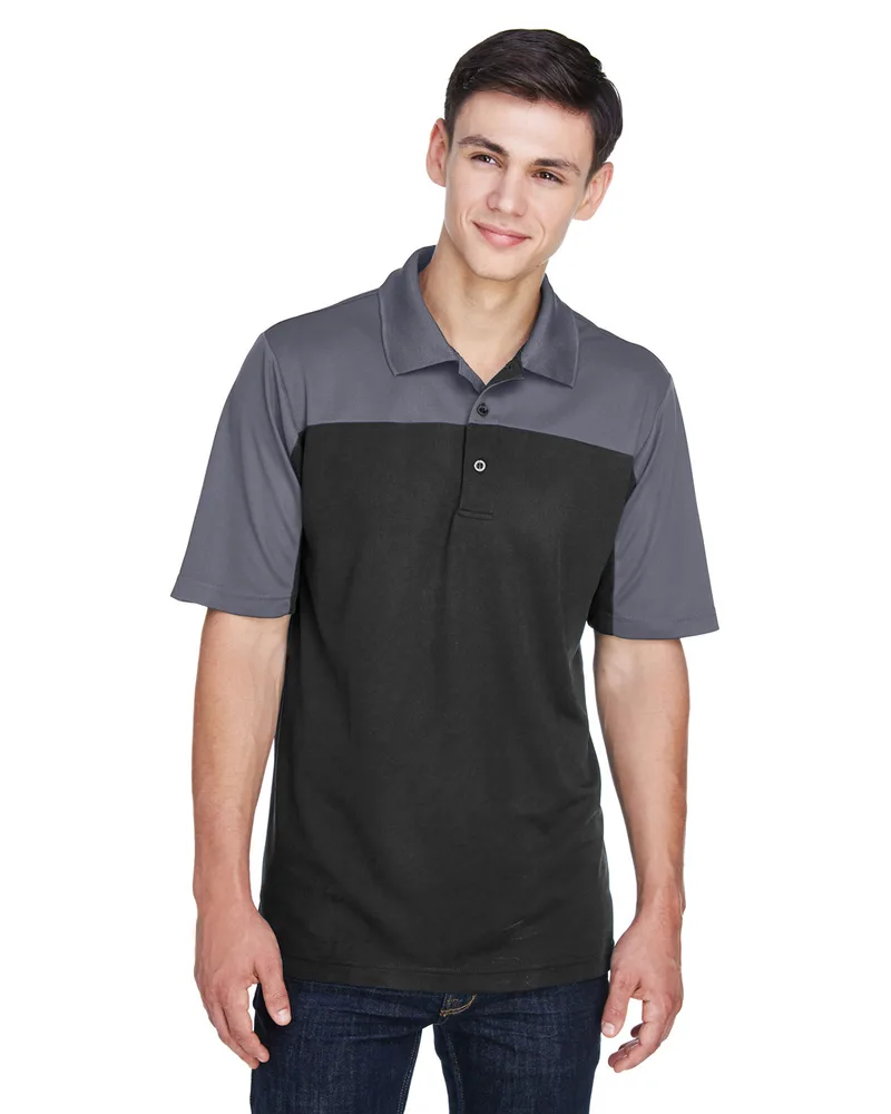 CORE365™ Men's Balance Colorblock Performance Piqué Polo Shirt