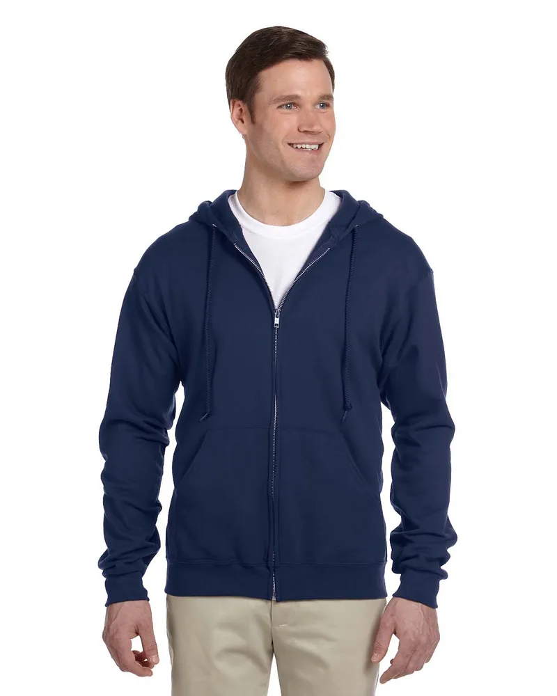 Jerzees Adult NuBlend® Fleece Full-Zip Hooded Sweatshirt view 6