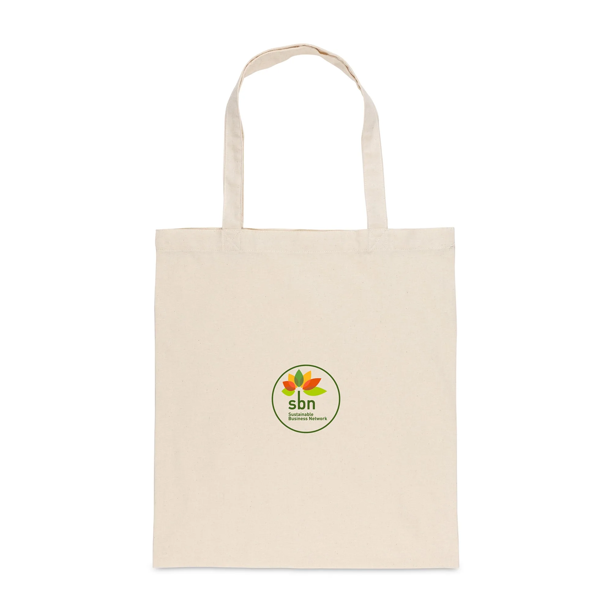 Impact AWARE™ Recycled Cotton Tote w/Bottom 145g - Off White
