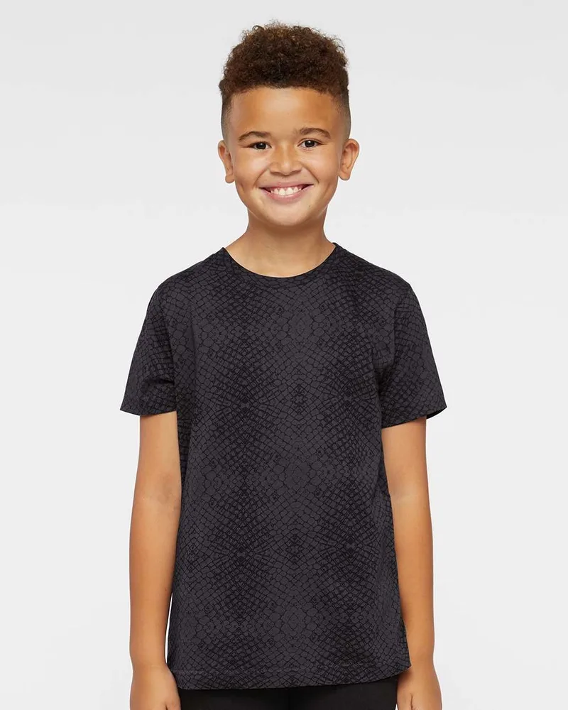 LAT® Youth Fine Jersey Tee view 2