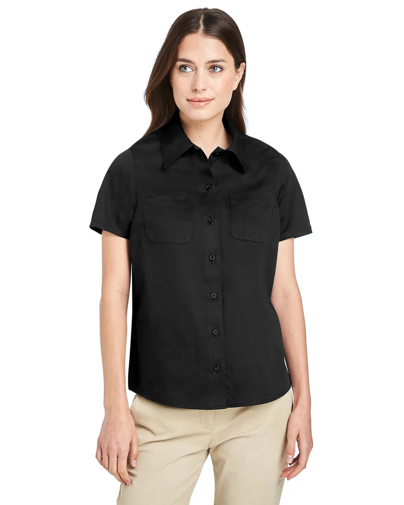 Harriton Women's Advantage IL Short-Sleeve Work Shirt