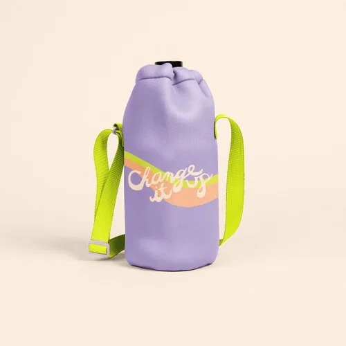 Neoprene Growler Cover w/Drawstring Closure view 4