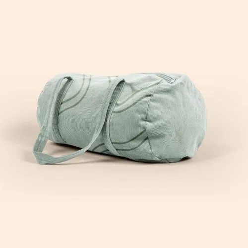 Frosted Mint Green/Olive Green Blank Side