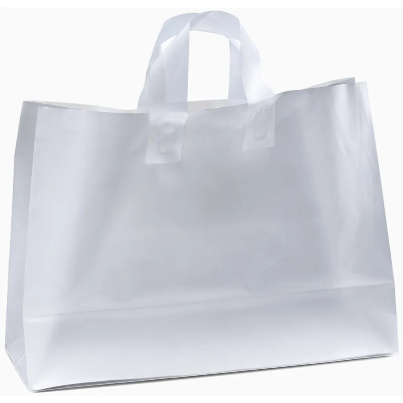 Saturn - Frosted Shopper - Flexo Ink Print (16" x 6" x 12") view 2
