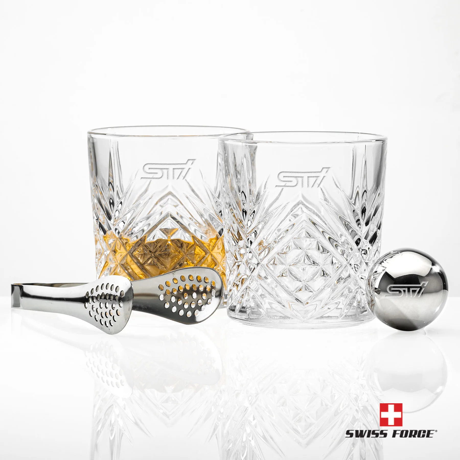 Whiskey Ball Set, Laser Engraving