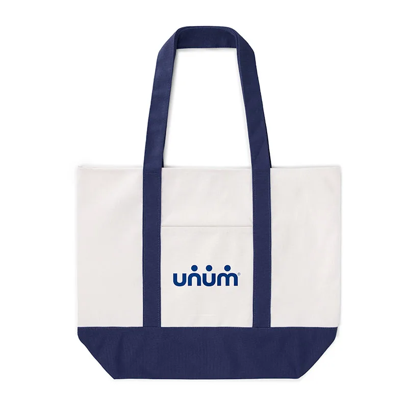 Large TJ Canvas Tote Bag view 6