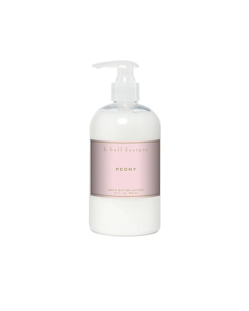 K.Hall Studio Designs Peony Lotion 12 Oz