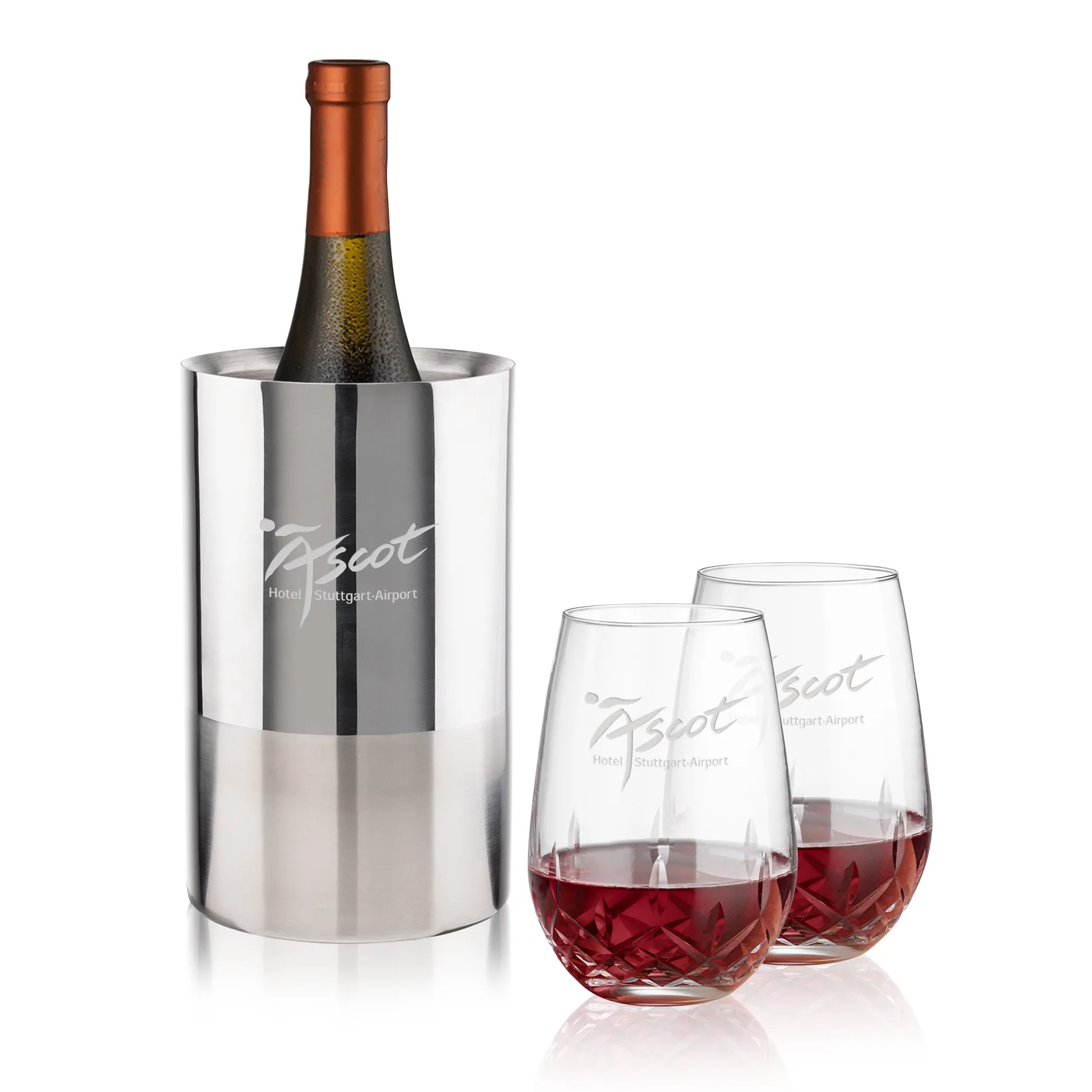 Catania Cooler Set, Laser Engraving, Set of 3