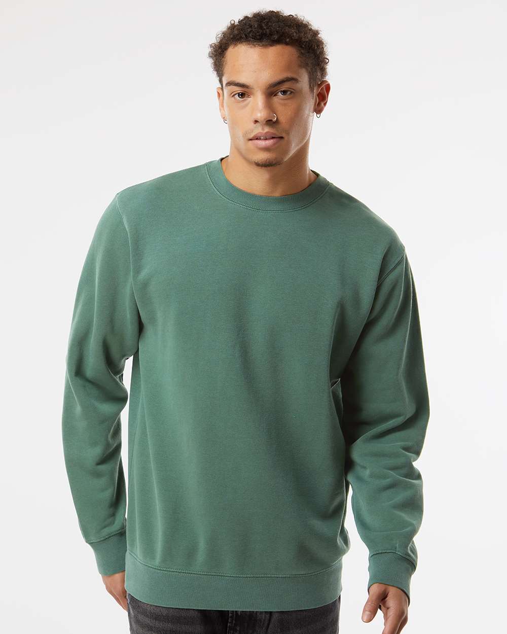 Independent Trading Co.® Unisex Midweight Pigment-Dyed Crewneck Sweatshirt