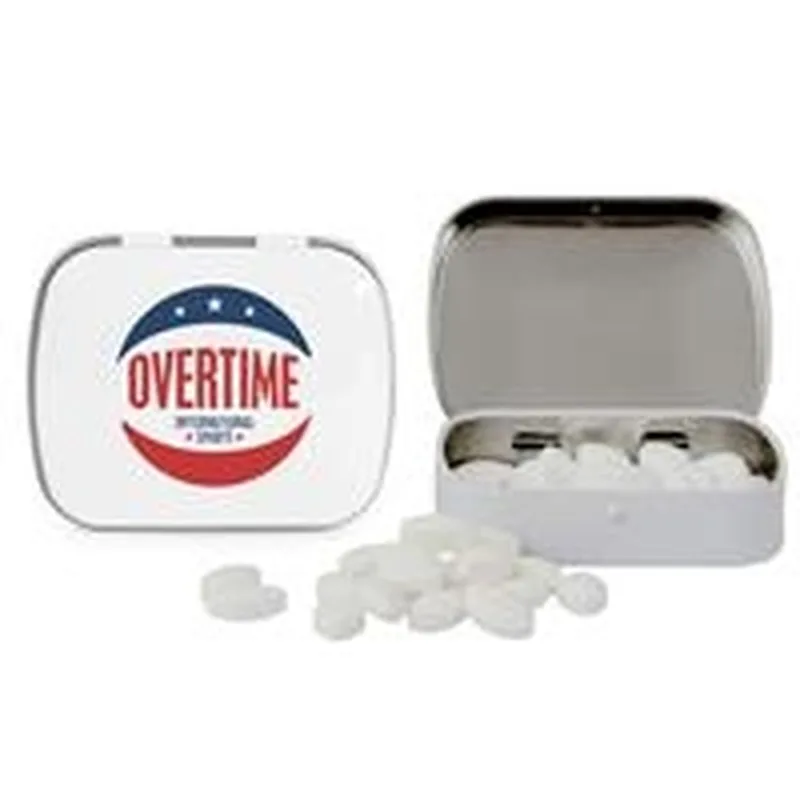 Domed Tin w/Bone Shaped Mints