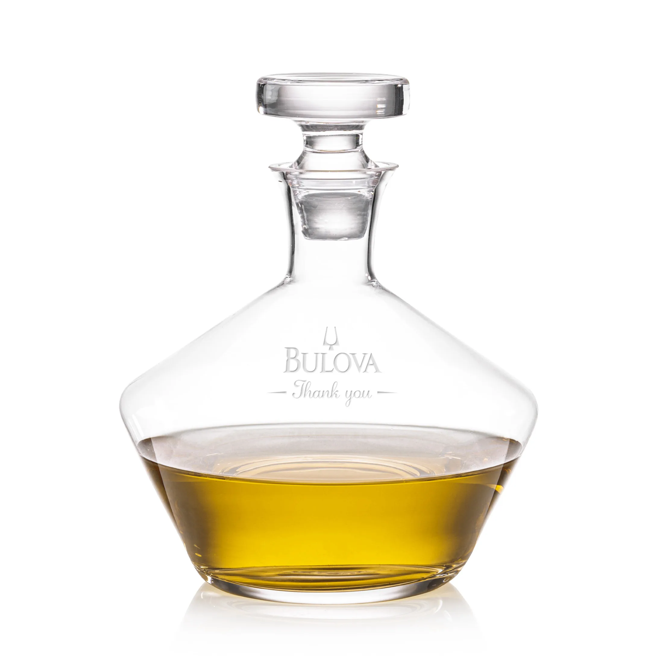 Decanter, Deep Etch, Clear, 54 oz