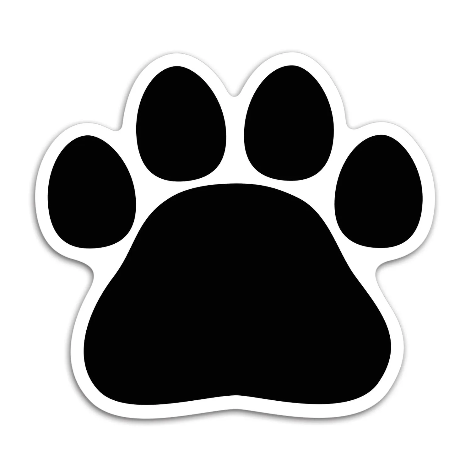 Paw Print Magnet view 2