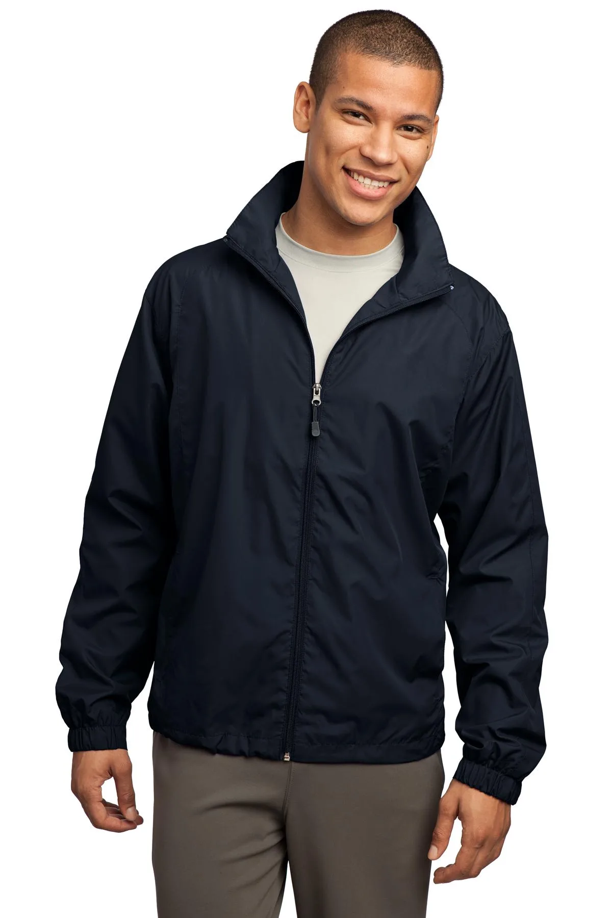 Sport-Tek® Full-Zip Wind Jacket. view 3