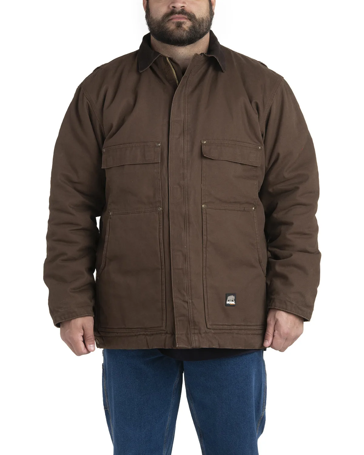 Berne Apparel Men's Tall Highland Washed Chore Coat