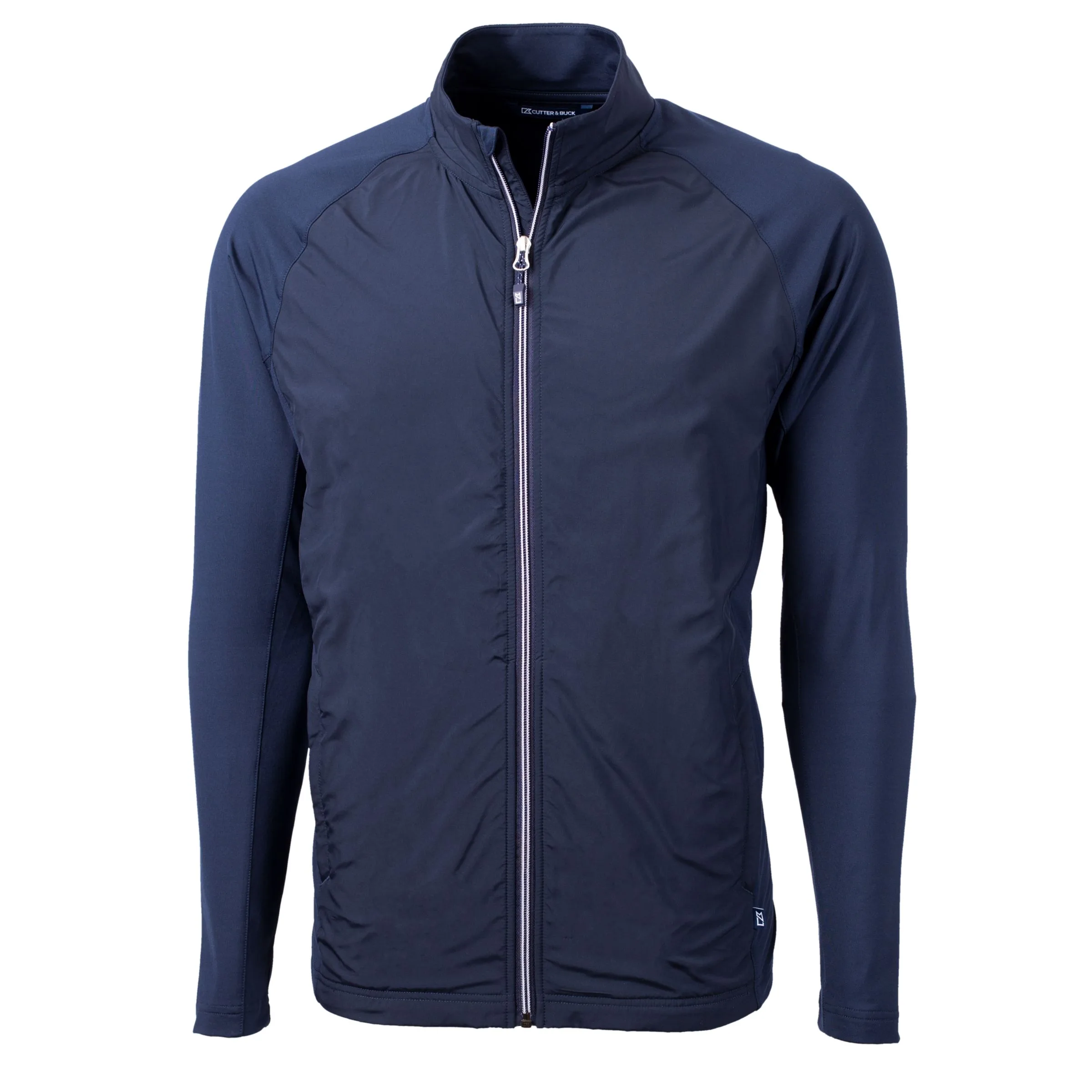 Cutter & Buck Adapt Eco Knit Hybrid Recycled Mens Big & Tall Full Zip Jacket view 2
