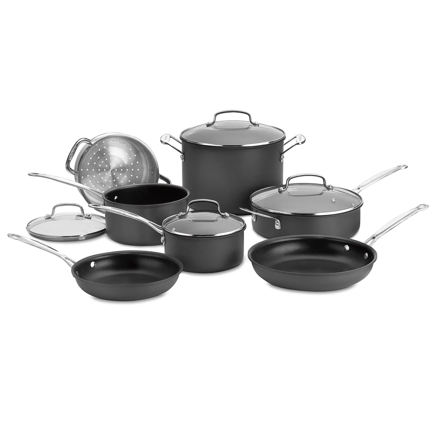 Cuisinart Chef's Classic Nonstick Hard Anodized 11-Piece Set view 2