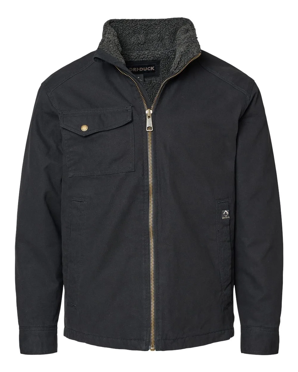 DRI DUCK® Men's Endeavor Canyon Cloth™ Canvas Jacket w/Sherpa Lining view 3