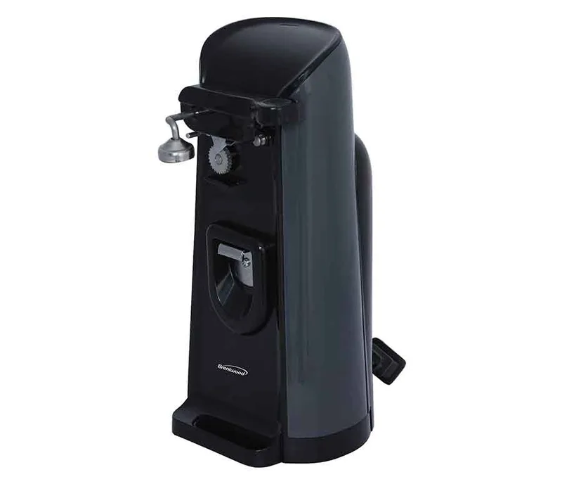 Can Opener w/Built-In Bottle Opener & Knife Sharpener