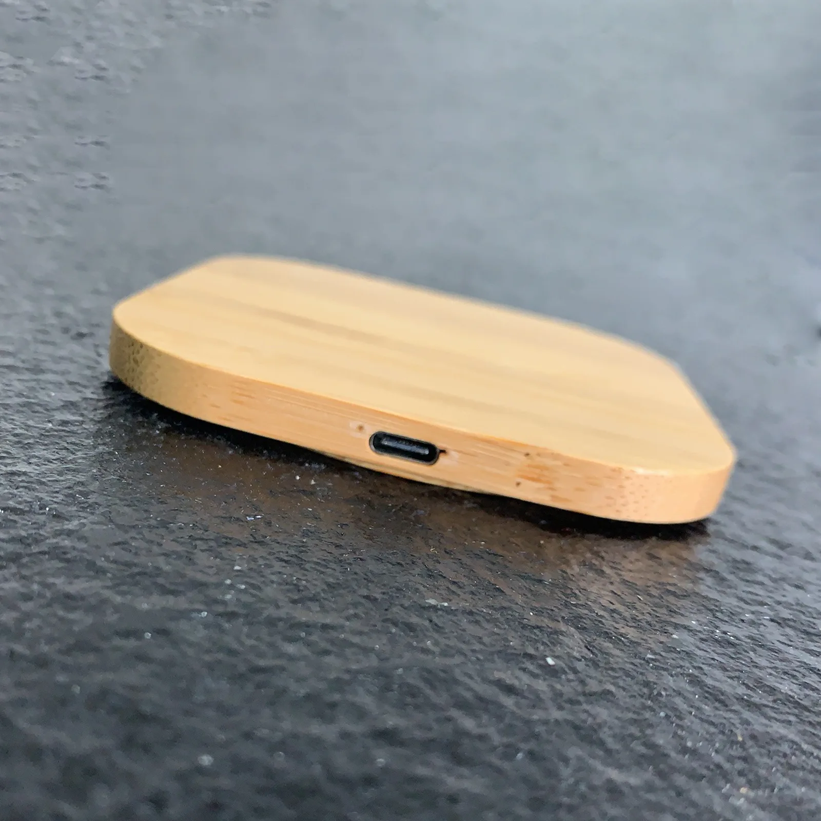 Nature Inspired Bamboo Fast Charging 15W Pad view 3