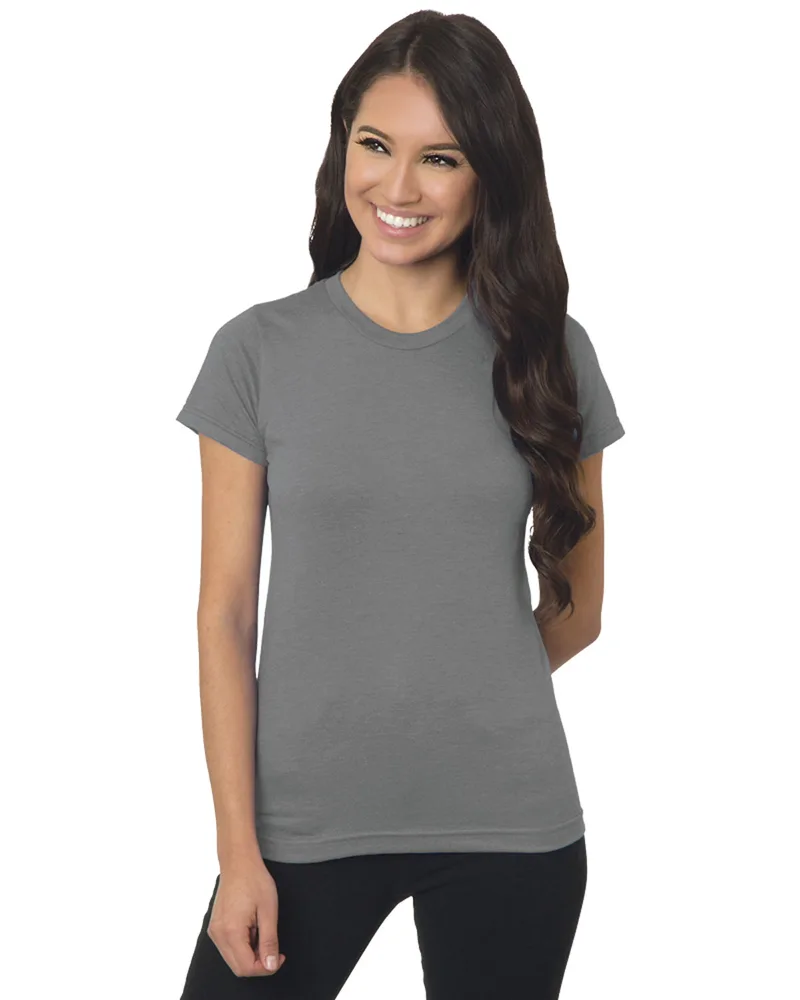 BAYSIDE Ladies' USA Made Jersey T-Shirt view 3