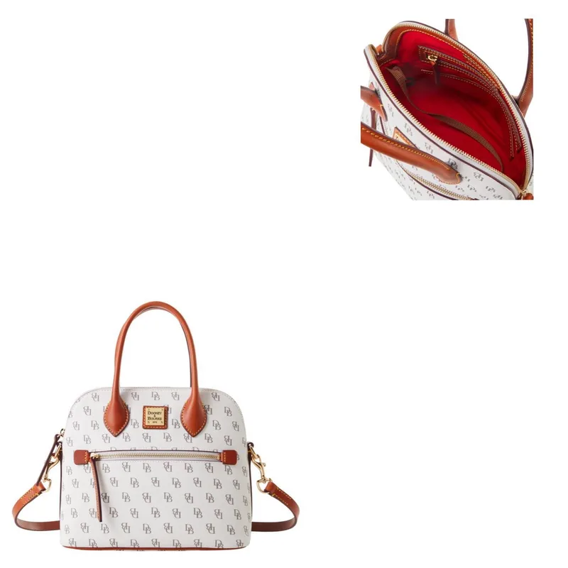 Dooney & Bourke Bone Gretta Domed Satchel