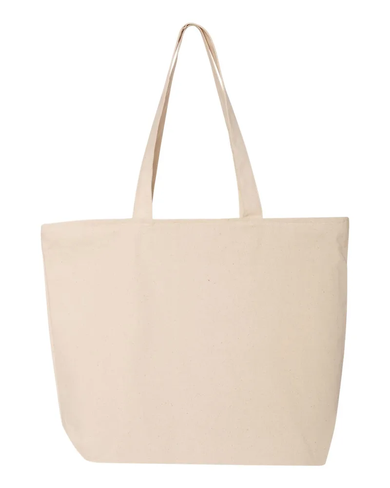 Q-Tees™ 25L Zippered Tote Bag view 4