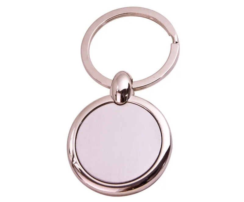 Zinc Keychain - Circle