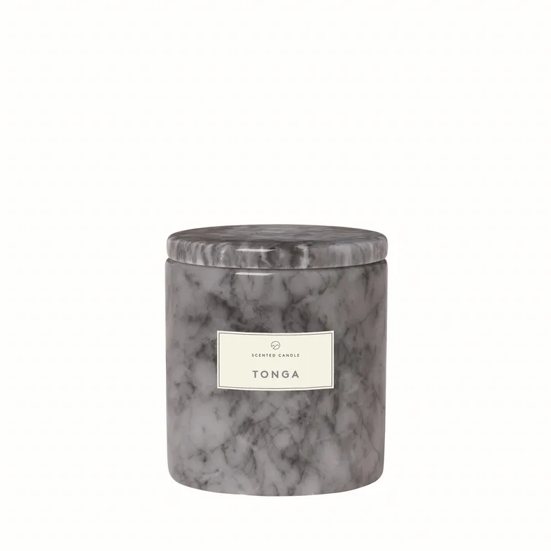 Blomus Frable Scented Candle With Marble Container