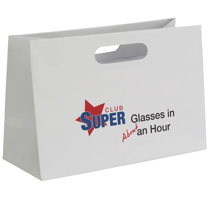 Olivia™ - Boutique Die Cut Handle Tote - Dynamic Color (12" x 5" x 8")