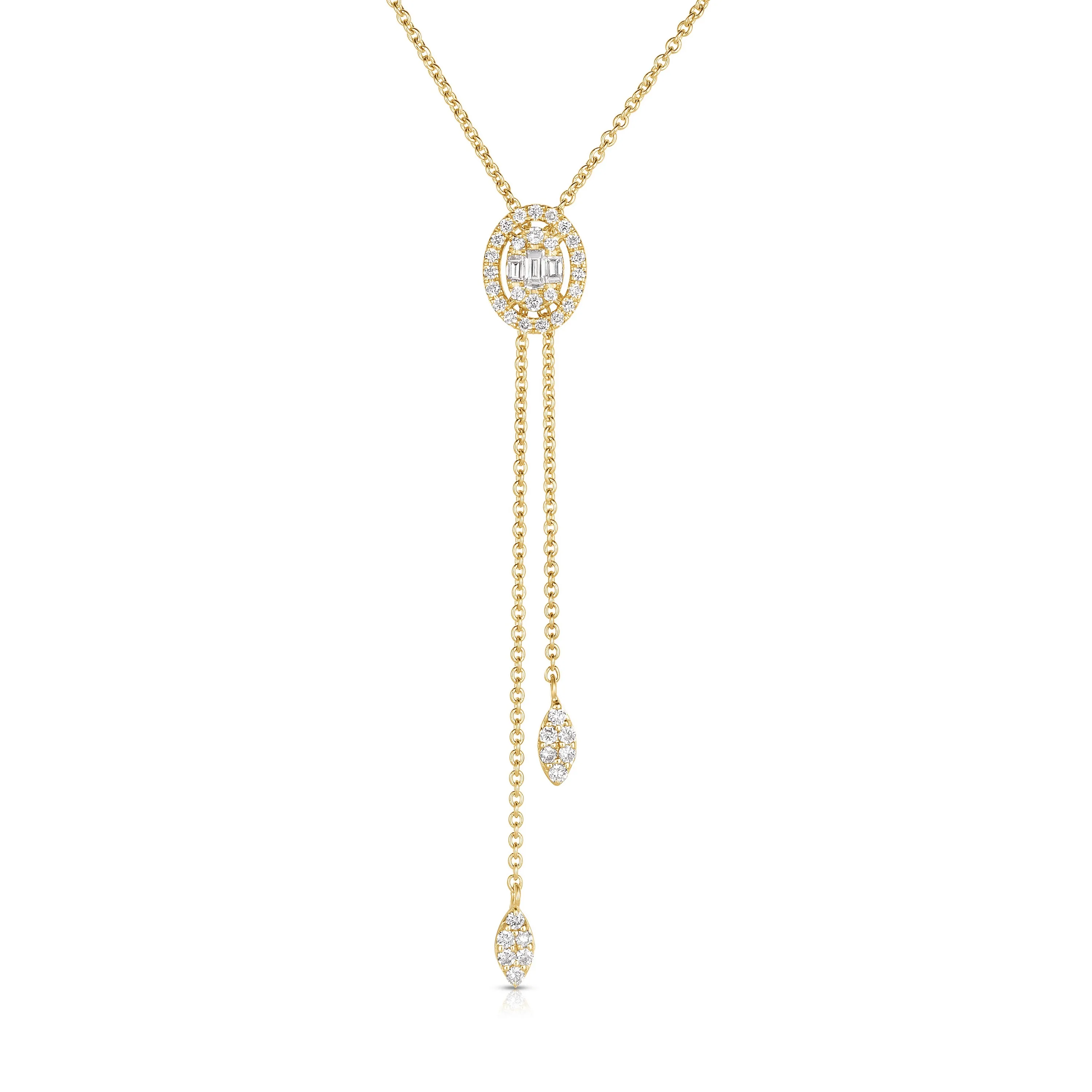 Jilco Inc Diamond Bolo Necklace