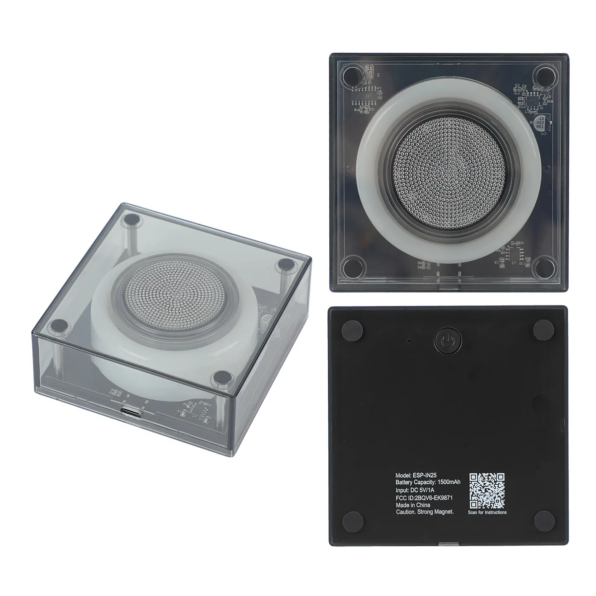 Indigo Light-Up Wireless Speaker view 2