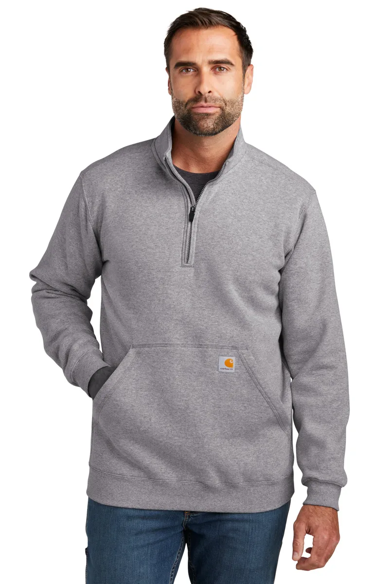 Carhartt® Midweight 1/4-Zip Mock Neck Sweatshirt view 2