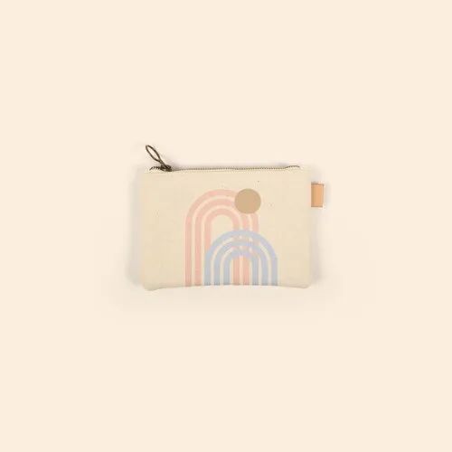 Poptart Pouch - Heavyweight Canvas With Leather view 2