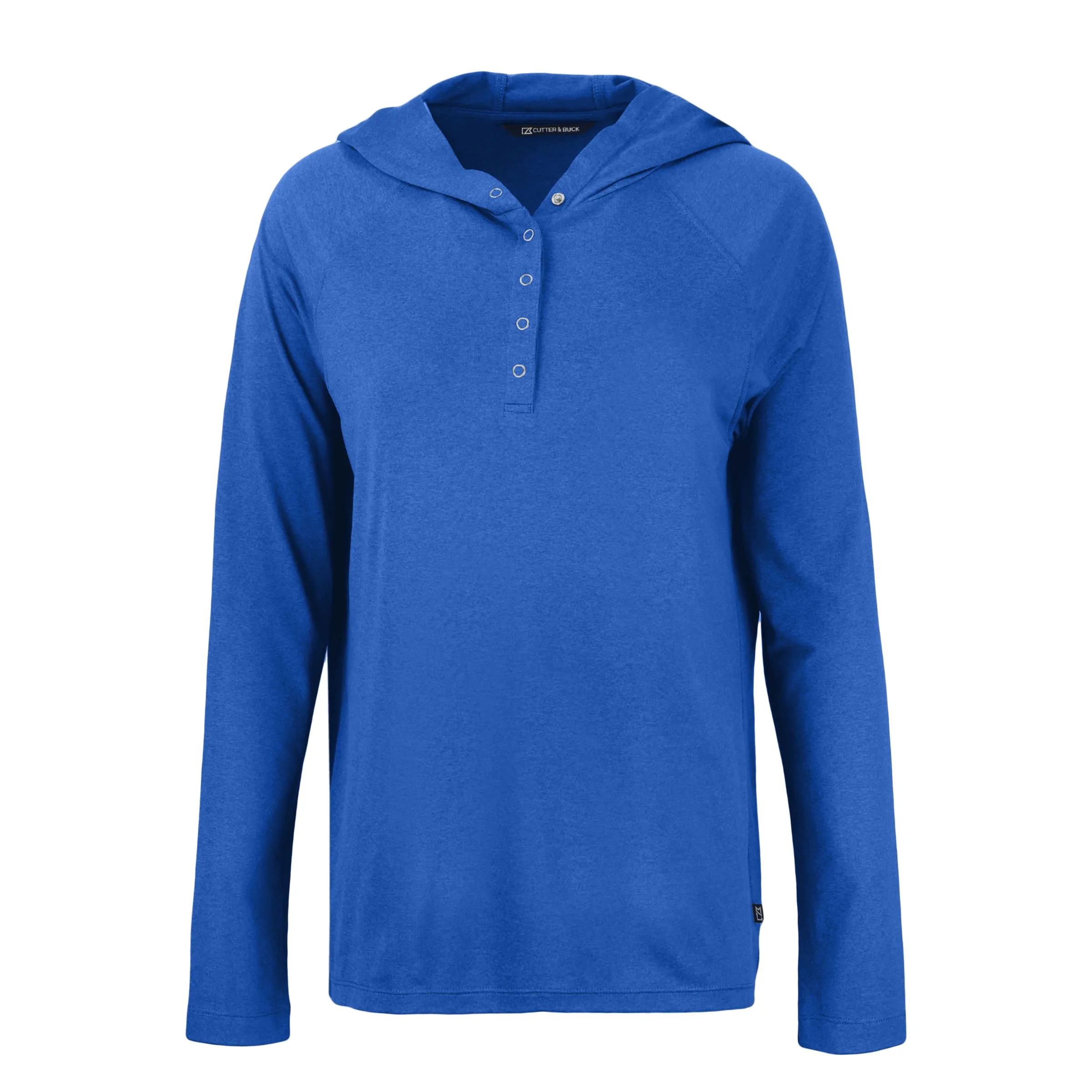 Cutter & Buck Coastline Epic Comfort Eco Recycled Womens Hooded Shirt view 5