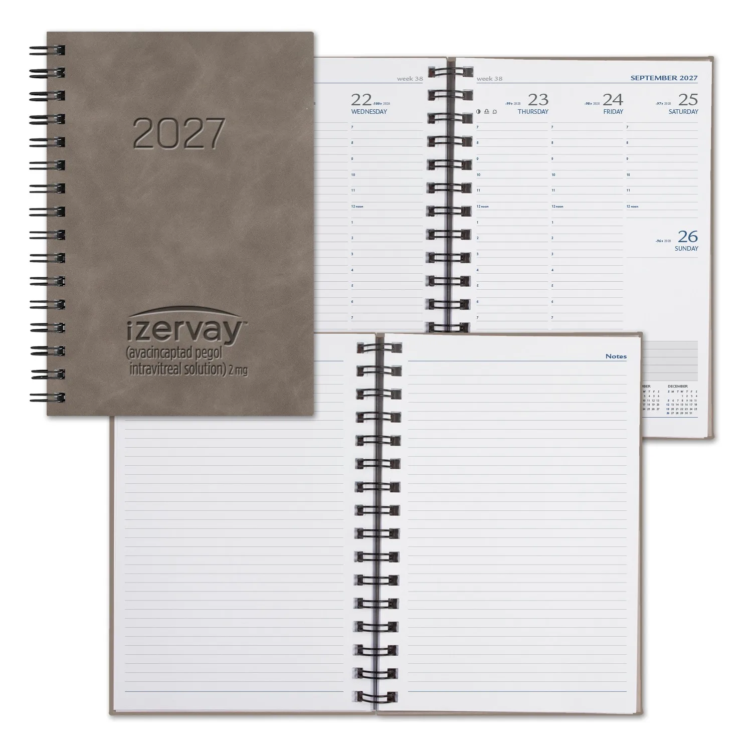 Castelli WireO Chia Medio White Weekly Diary