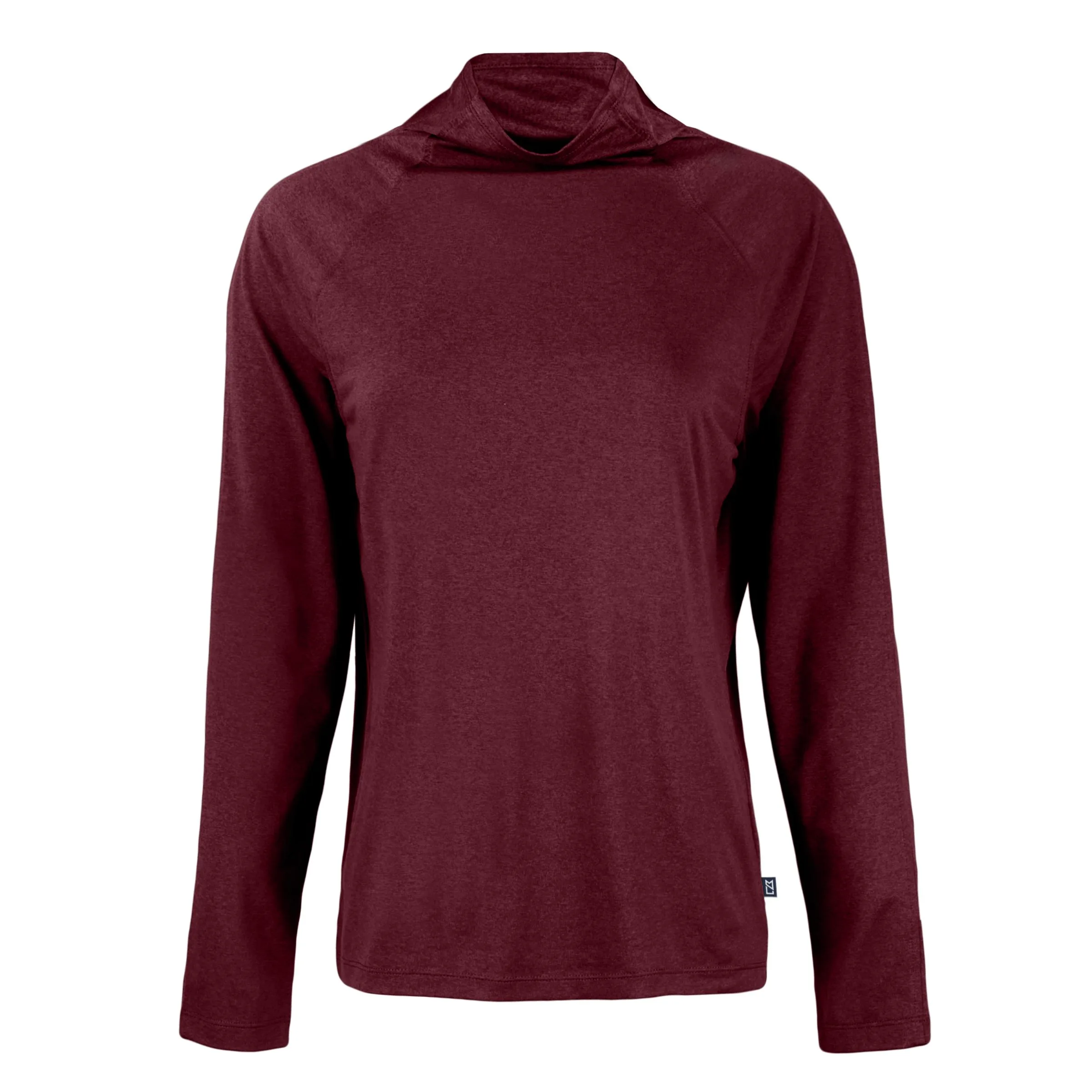 Cutter & Buck Coastline Epic Comfort Eco Recycled Womens Funnel Neck view 4