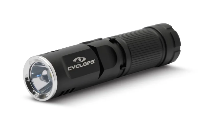 Cyclops 400 Lumen Rechargable Aluminum Flashlight